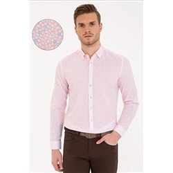 Pierre Cardin Turuncu Slim Fit Gömlek G021SZ004.000.1207276