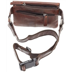 Mancini Men's Slim Waist Bag