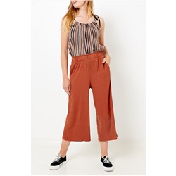 Pantalón amplio Rojizo
