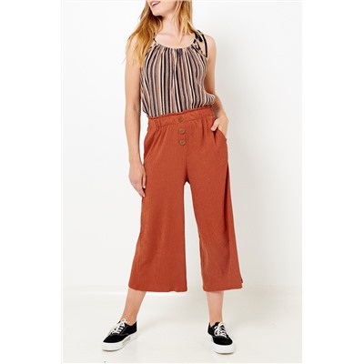 Pantalón amplio Rojizo