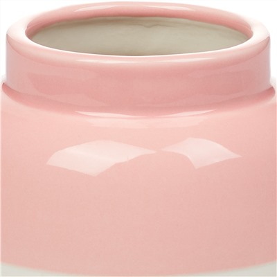 Vase mit Streifenmuster