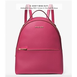 MICHAEL KORS OUTLET Sheila Medium Faux Saffiano Leather Backpack