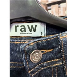 Джинсы Raw размер S на ОБ до 95