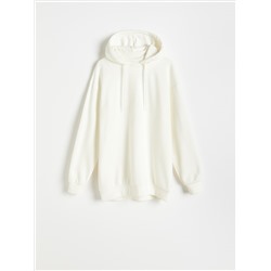 Kapuzenjacke aus Sweatjersey