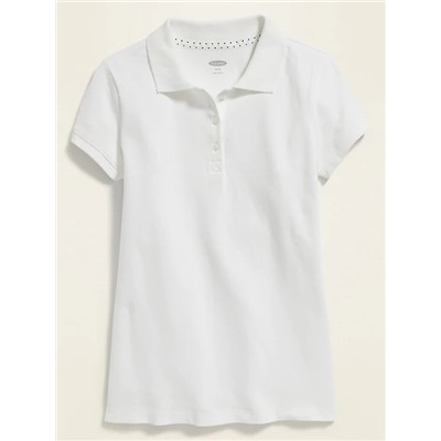 Uniform Pique Polo for Girls