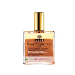 Nuxe Huile Prodigieuse Or Huile Sèche Multi-Fonctions Effet Lumière 100ml