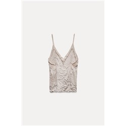 RUCHED CAMISOLE TOP