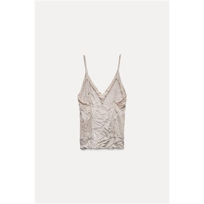 RUCHED CAMISOLE TOP