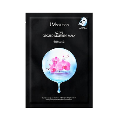 [JMSOLUTION] Маска для лица тканевая ЭКСТРАКТ ОРХИДЕИ увлажняющая Active Orchid Moisture Mask, 30 мл
