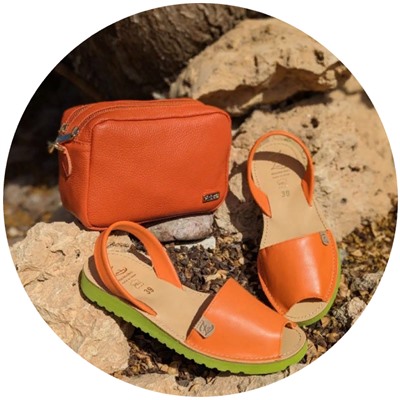 AB.ZAPATOS · 3201 naranja+Pelle 21-20 (370) naranja