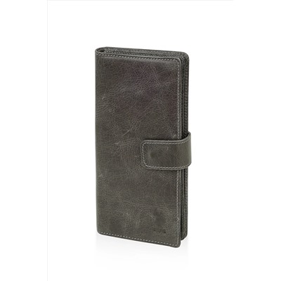 U.S. Polo Assn. Us Polo Assn 23720 Unisex Hakiki Deri Telefon Cüzdanı Gri 23uu.s0034