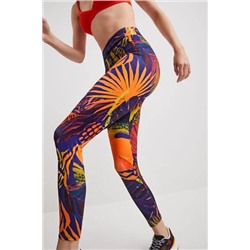 Leggings estampado tropical