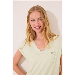 Pijama Capri viscosa verde