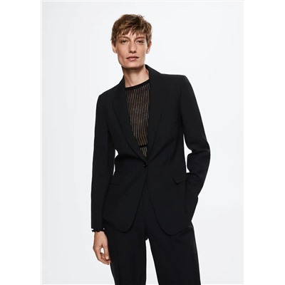 Americana traje lana -  Mujer | MANGO OUTLET Melilla