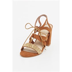 Sandalias Beige