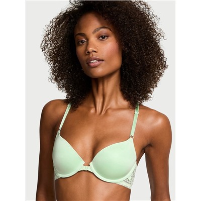 Sexy Tee Smooth Lightly Lined Front-Close Demi Bra