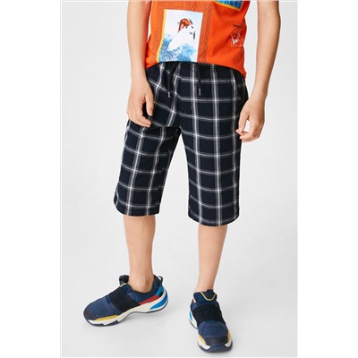 Shorts - kariert
