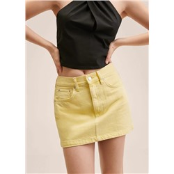 Minifalda denim -  Mujer | MANGO OUTLET Melilla