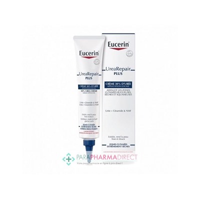 Eucerin UreaRepair Plus Crème 30% d'Urée Zones Cutanées Extrêmement Sèches 75ml