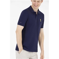 Erkek Lacivert Basic Polo Yaka Tişört