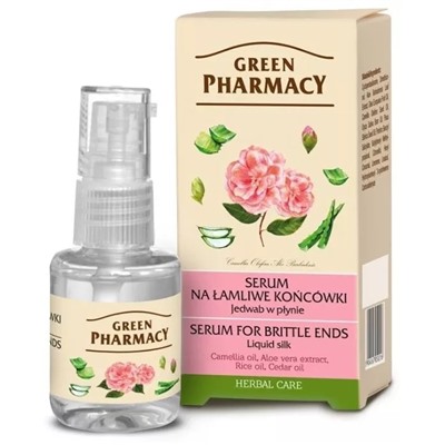 Greenpharmacy Liquid Silk для ломких кончиков 30 мл