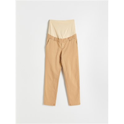 Chinohose mit hohem Baumwollanteil