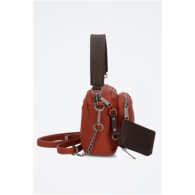 Bandolera Piere Rojo teja