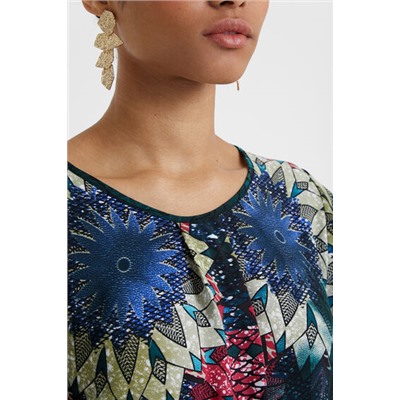 Blusa fruncido cintura