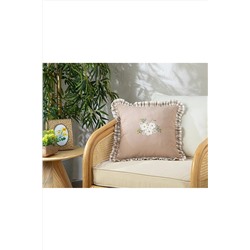 English Home Plain Color Pamuk Polyester Kırlent Kılıfı 35x50 Cm Bej 10037597