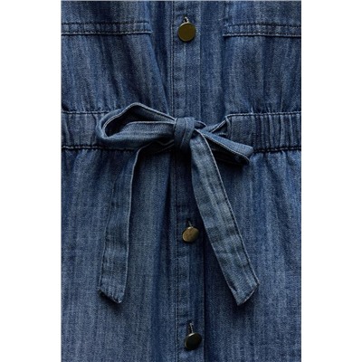 CAMISA FLUIDA DENIM Z1975 LAZADA