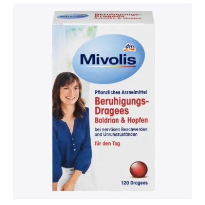 Beruhigungs-Dragees Baldrian & Hopfen, 120 St