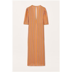 LIMITED EDITION STRIPED MIDI DRESS