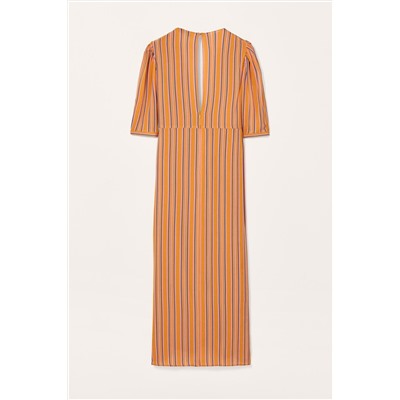 LIMITED EDITION STRIPED MIDI DRESS