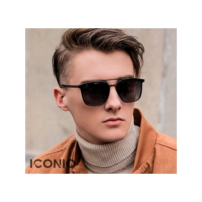 IQ30058 - Солнцезащитные очки ICONIQ TR3356 Matte black and gray piece C04-P20