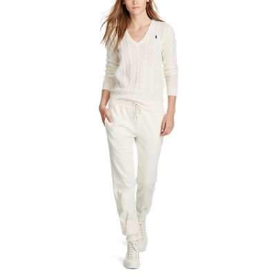POLO RALPH LAUREN Cable Wool-Cashmere Sweater