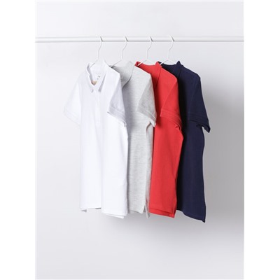 4-PACK OF BASIC POLO SHIRTS