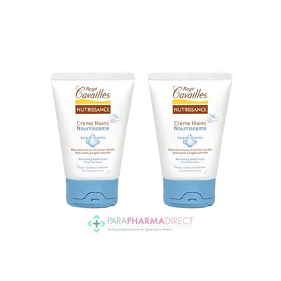 Rogé Cavaillès Nutrissance Crème Mains Nourrissante 2x50mlLot  × 2