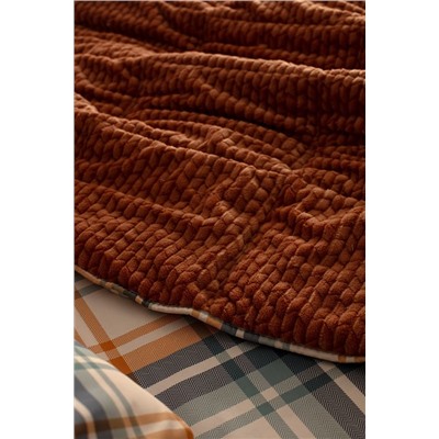 Beth Tek Kişilik Wellsoft Comforter Set - Turuncu