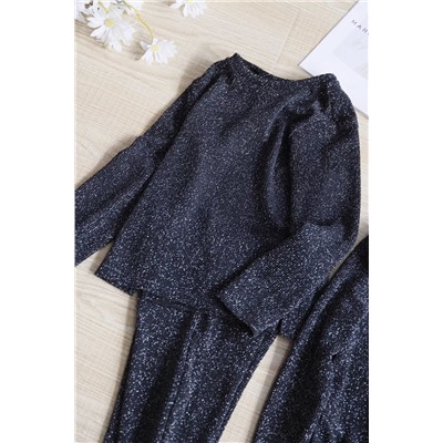Красивый комплект для девочки кофточка и брючки-клеш, экспорт  Dunne*s Store*s