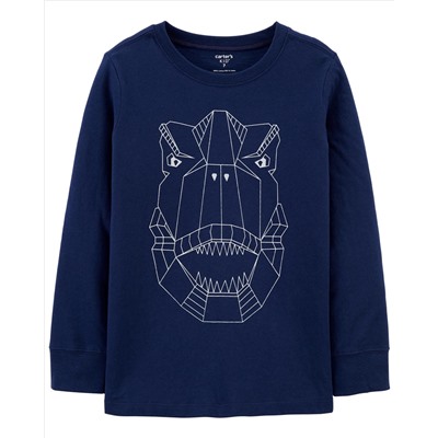 Carter's | Kid Shark Jersey Tee