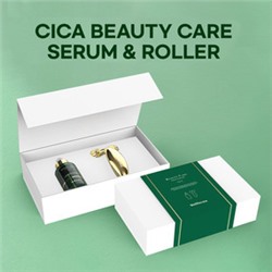 Cica Beauty Care Serum & Roller Set, Набор из сыворотки с центеллой и мини лифтинг роллера
