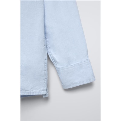 TEXTURED SHIRT WITH POCKET