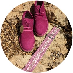 AB.Z. SAFARY MAGENTA+CINTURON BOLSOS (180)-26 (5) АКЦИЯ