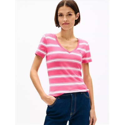 V-Neck Stripe Favorite T-Shirt