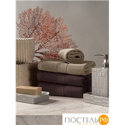 ESTIA МАРТОС беж/кор К-т полотенец 50х80-2/50х80-2, 100% хлопок, 500 г/м2