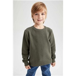 Defacto Erkek Çocuk Regular Fit Bisiklet Yaka Sweatshirt Z2511A623SP
