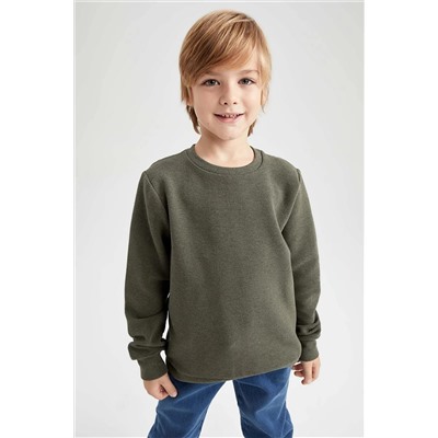 Defacto Erkek Çocuk Regular Fit Bisiklet Yaka Sweatshirt Z2511A623SP