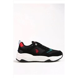 U.S. Polo Assn. U.S. Polo Assn. Siyah Erkek Sneaker 3W SENSEI 3PR A10139212110010