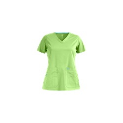 Med Couture Scrubs Flex-It V-Neck Top