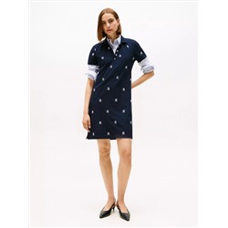 Allover Monogram Polo Dress